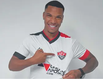  ?? EC VITÓRIA/DIVULGAÇÃO ?? Guilherme Santos pertence ao Atlético-MG e ficará emprestado ao Vitória até o final da temporada