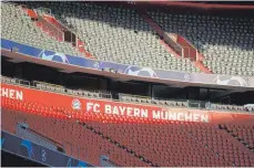  ?? FOTO: MATZKE/IMAGO IMAGES ?? Stand jetzt bleibt die Arena in München beinahe leer.