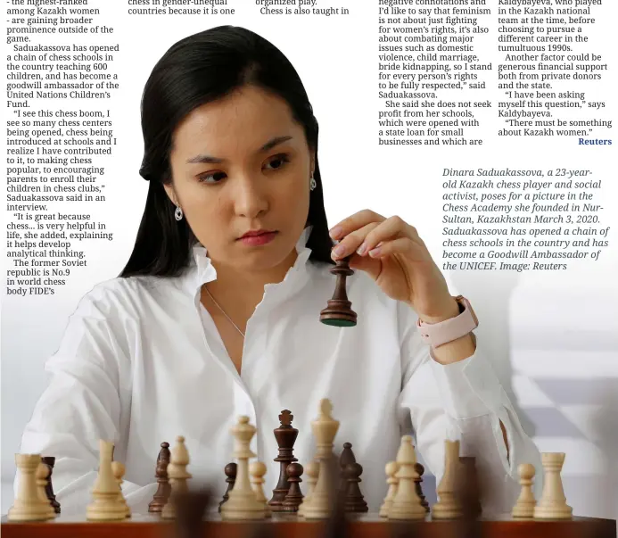 Chess master: Develop opening game in life