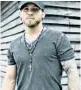  ?? COURTESY ?? Brantley Gilbert will perform at the Tequila Bay Country Music Festival Labor DayWeekend.