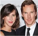  ??  ?? Row: Wife Sophie and Benedict