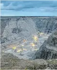  ?? Picture: Mathieu Dupuis/Yamana Gold ?? A Yamana Gold mining operation. Yamana has given Gold Fields five business days to review its acquisitio­n offer after a new joint offer by two rival miners was made on Friday.