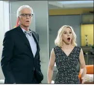  ?? NBC/AP ?? Ted Danson and Kristen Bell star in The Good Place.