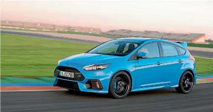  ??  ?? The biggest burden for the new Ford Focus RS is critical hype.