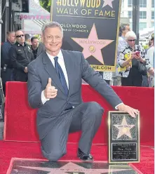  ??  ?? Actor Gary Sinise is seen at his Walk of Fame Star ceremony in Hollywood.