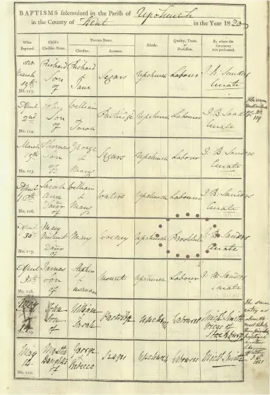  ??  ?? It’s rare to find an ancestor described as a prostitute, as below, as very often they were referred to as seamstress­es, milliners and so forth, making their situation harder to identify in the records