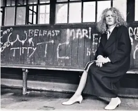  ??  ?? ‘MY USP IS THE AMOUNT OF EFFORT I PUT IN’ Grayson Perry in his north London studio, and above in the late Eighties; below left, Skull, 1989, and, right, his Poems for Sofas Sketchbook (1981-2)