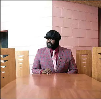  ?? PHOTO BY AMI SIOUX ?? Grammy-winning vocalist and Bakersfiel­d resident Gregory Porter is one of the featured entertaine­rs taking part in CSUB’s 50th anniversar­y celebratio­n.