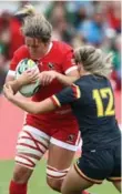  ??  ?? Captain Kelly Russell said Canada needed more “pure discipline” on offence against Wales on Sunday.