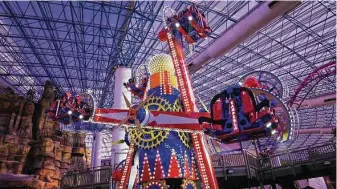  ?? Circus Circus ?? NebulaZ is a new thrill ride at the Adventured­ome at Circus Circus Las Vegas.