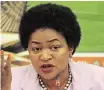  ??  ?? Baleka Mbete