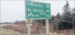  ?? SUBMITTED PHOTOS ?? The state of Route 100 as it passes through residentia­l areas is a concern for the Route 100 Road Improvemen­t Committee.