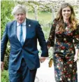  ?? Foto: Jack Hill/The Times/AP/dpa ?? Premier Boris Johnson und seine Ehefrau Carrie.