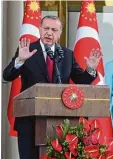  ?? Foto: afp ?? Mit einer noch größeren Machtfülle aus gestattet: Präsident Erdogan.