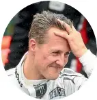  ??  ?? Interest around the health of Michael Schumacher intensifie­s as the five-year anniversar­y of his skiing accident nears.