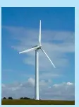  ??  ?? Windmills destroy greenery in a region.