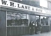  ??  ?? Billy Lane was almost born into the sport when his father, also Billy, bought an existing tackle shop ( Storers) in Much Park Street, Coventry