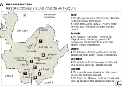  ?? Fuente: Gobernació­n de Antioquia. Infografía: EL COLOMBIANO © 2018. JT (N4) ??