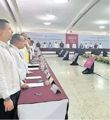  ?? CORTESÍA: GOBIERNO FEDERAL ?? Serán 327 mdp para seguridad pública