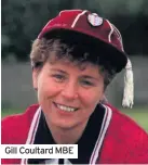  ??  ?? Gill Coultard MBE