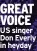  ??  ?? GREAT VOICE US singer Don Everly in heyday