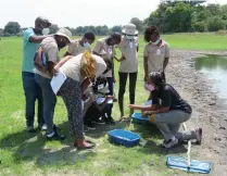  ?? ?? CONSERVATI­ON SCIENCE CAMP: The aim of the camp was to motivate girls to branch into environmen­tal and STEM-based tertiary degrees and career trajectori­es.