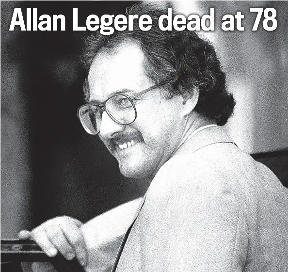 Allan Legere dead at 78 - PressReader