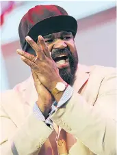  ??  ?? Besungene Tradition: Gregory Porter.