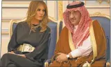  ?? AP ?? DIALOGO. La primera dama y el príncipe saudita Muhammad bin Nayef.