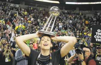  ?? Genna Martin / SeattlePI.com ?? Seattle Storm forward Breanna Stewart dominated the WNBA and the FIBA Women’s World Cup in 2018 — and became an activist to help survivors of sexual abuse and violence.