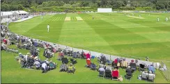  ??  ?? The Nevill Ground Tunbridge Wells now regularly hosts Kent cricket matches every year