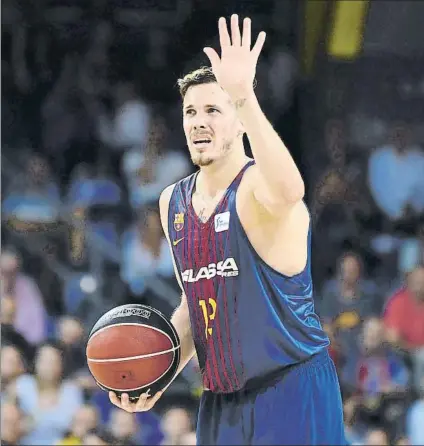  ?? FOTO: MANEL MONTILLA ?? Thomas Heurtel, fue ante el Baskonia el máximo anotador (23 puntos) y el mejor valorado (29) del Barça