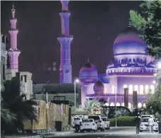  ?? Victor Besa / The National ?? Sheikh Zayed Mosque, above and main