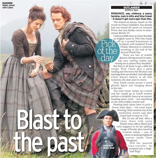  ??  ?? DASHING Rebel Jamie with Claire BAD GUY Black Jack