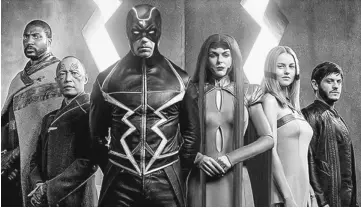  ??  ?? ‘Marvel’s Inhumans’ has received criticism before its premiere. Among the criticism is that the show does not match Marvel’s usually high standards.