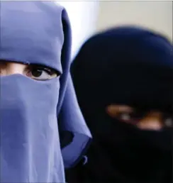  ?? FOTO: FRED ERNST/AP ?? J. Hartmann er varm fortaler for et dansk forbud mod burka og niqab.