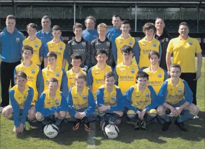  ??  ?? The Wicklow Kennedy Cup team who faced Drogheda in Bray last weekend. Photo: Garry O’Neill.