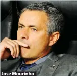  ??  ?? Jose Mourinho