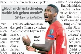  ??  ?? David Alaba