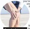  ??  ?? It can be dangerous to ignore knee pain