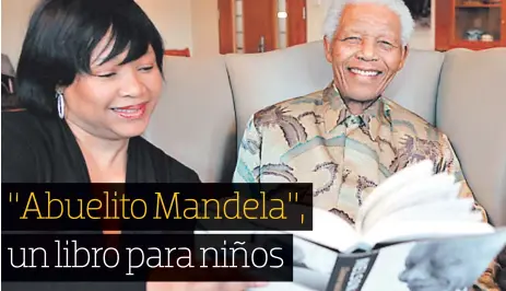  ??  ?? Mandela (QDDG) revisó su libro “Conversaci­ones conmigo mismo” con su hija Zindzi.