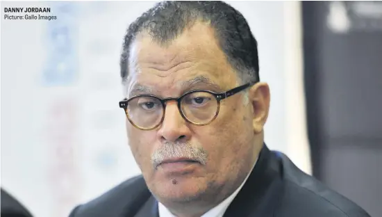  ?? Picture: Gallo Images ?? DANNY JORDAAN