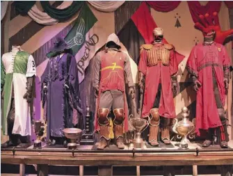  ??  ?? The Quidditch room