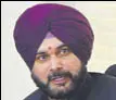  ??  ?? Navjot Singh Sidhu