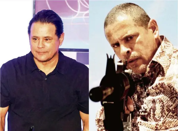  ?? JOSÉ CORDERO Y ARCHIVO ?? Raymond Cruz, el Tuco Salamanca de Breaking Bad, se comportó de manera muy amena en la conferenci­a.