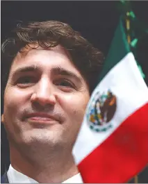  ?? Canadian Press photo ?? Canadian Prime Minister Justin Trudeau attends the Mexican Senate where he delivered a speech to the Mexican Senate in Mexico City on Friday.