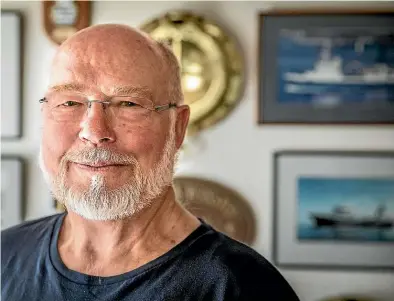  ??  ?? The late Andrew Leachman received the the New Zealand Antarctic Medal (NZAM) for services to New Zealand’s Antarctic maritime capabiliti­es and scientific research.