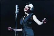  ?? TAKASHI SEIDA — PARAMOUNT PICTURES VIA AP ?? Andra Day stars in “The United States vs Billie Holiday.”