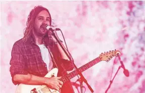  ?? AMY HARRIS/INVISION/AP ?? Rocker Kevin Parker and Tame Impala have made the rounds on Coachella and “Saturday Night Live” and are set for a summer tour.