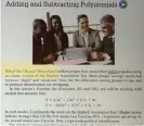  ?? ?? Images of math problems from the textbook with the offending segments highlighte­d. Photograph: Florida Department of Education